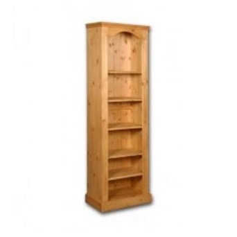 6' x 2' deep bookcase - Pine furniture for your bedroom & home